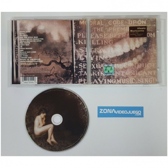 Alanis Morissette, LP Supposed Former Infatuation Jankie, Cd audio