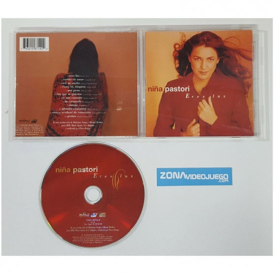 Niña Pastori, LP Eres Luz, Cd audio