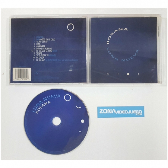 Rosana, LP Luna Nueva, Cd audio