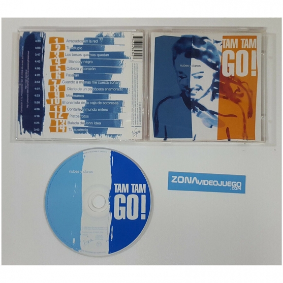 Tam Tam Go!, LP Nubes y Claros, Cd audio