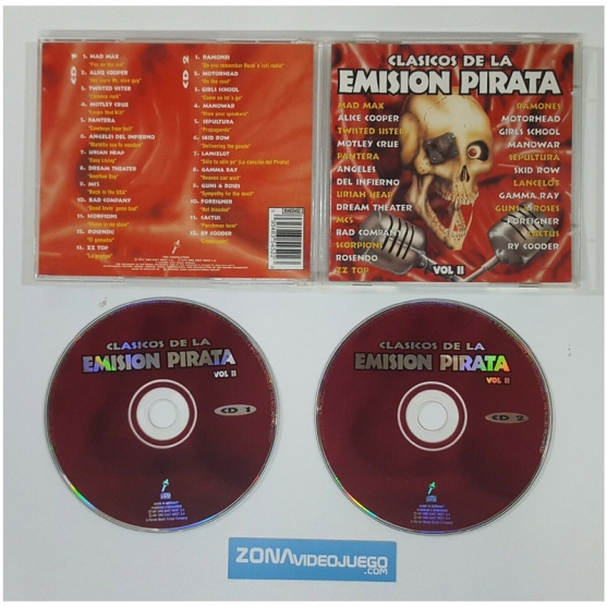 Clásicos de la Emisión Pirata,Vol II, Cd audio