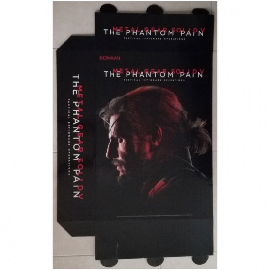 Caja Cartón, Metal gear solid v the phantom pain, Konami 2015