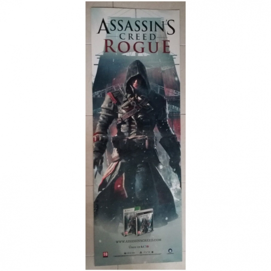 Totem Display Cartón, Assassin's Creed Unity y Rogue. Ubisoft 2014