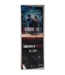 Totem Display Cartón, Resident Evil 2 Playstation 4. Capcom 2019
