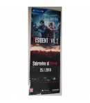 Totem Display Cartón, Resident Evil 2 Playstation 4. Capcom 2019