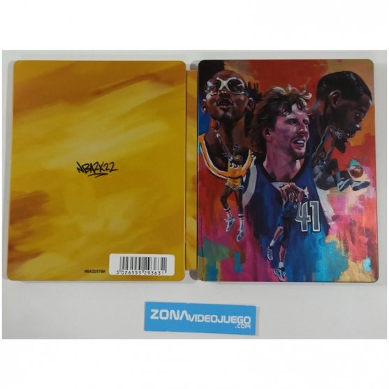 Steelbook, Caja metalica, NBA 2k22. SOLO CAJA METALICA