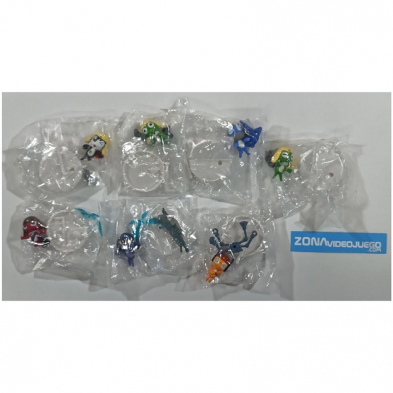Pack 7 Figuras Sargento Keroro Gachapon