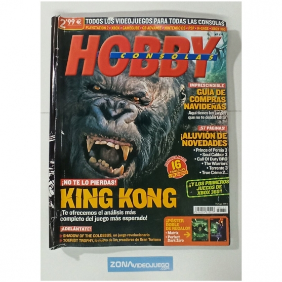 Revista Hobby Consolas. Número 171. Con Poster Perfect Dark y Matrix