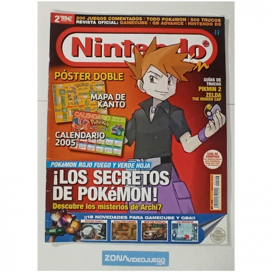 Revista Nintendo Acción Número 146, Enero 2005. Sin Poster