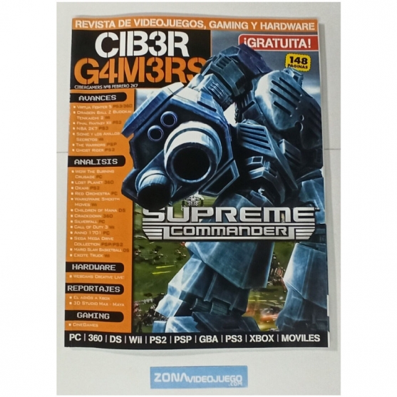 Revista Ciber Gamers nº 8, Febrero 2007
