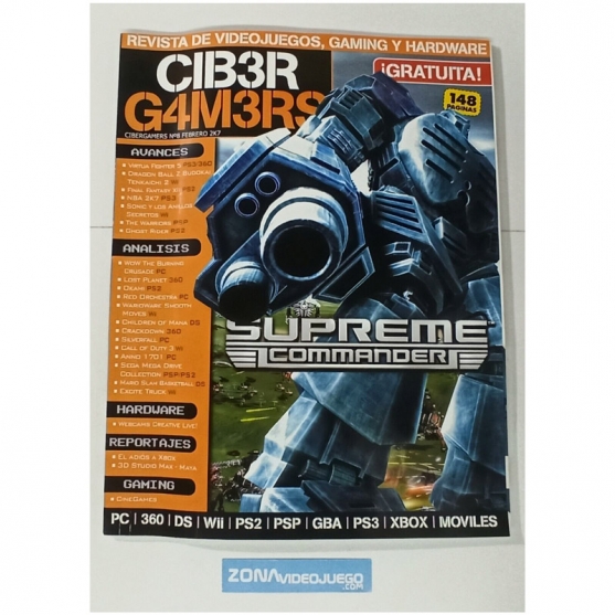 Revista Ciber Gamers nº 8, Febrero 2007