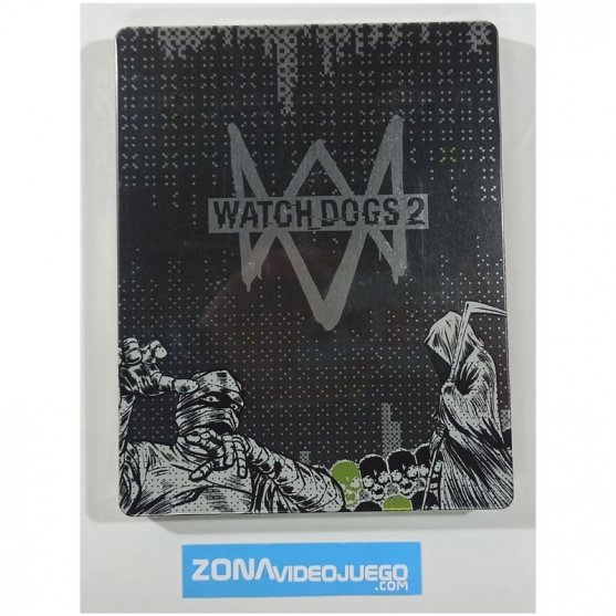 Steelbook, Caja metalica, Watch Dogs 2. SOLO CAJA METALICA