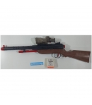 Escopeta manual de dardos de espuma y bolas de gel