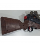 Escopeta manual de dardos de espuma y bolas de gel