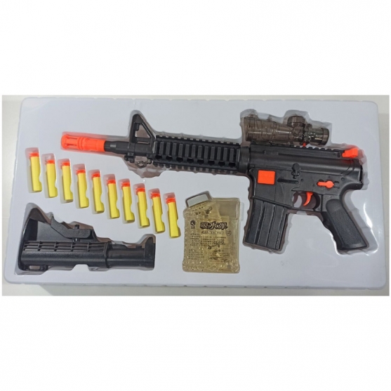 Escopeta, Fusil, Rifle manual de dardos de espuma y bolas de gel