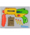 Pistola manual de dardos de espuma y bolas de gel