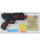 Pistola manual de dardos de espuma y bolas de gel