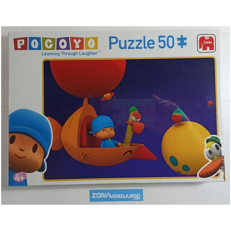 Puzzle Pocoyo 50 piezas, Jumbo 31 x 22 cm