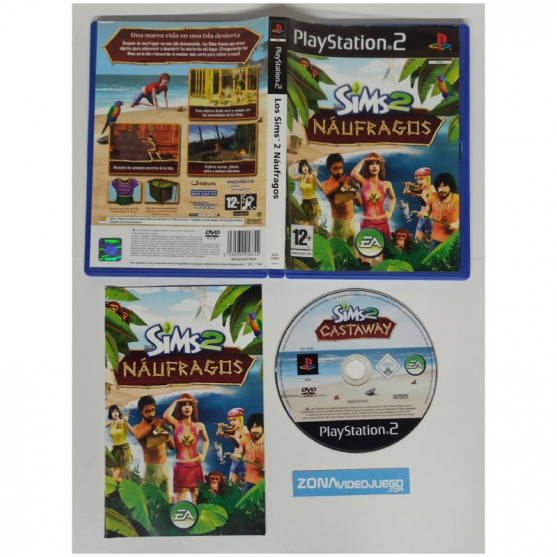 Los Sims 2 Náufragos, Playstation 2, Pal-Esp