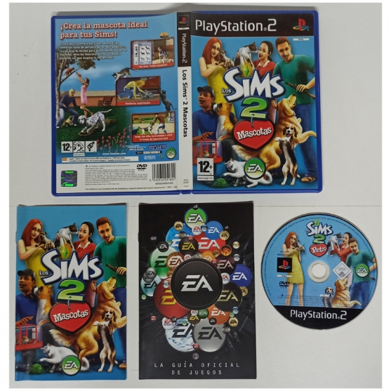 Los Sims 2 Mascotas, Playstation 2, Pal-Esp