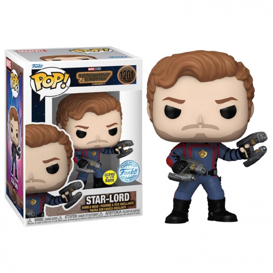 Pop! Star-Lord 1201 Marvel Studios Guardians of the Galaxy Volume 3 (Brilla en la Oscuridad)