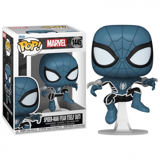 Pop! Spider-Man (Fear Itself Suit) 1445 Marvel (Brilla en la Oscuridad)