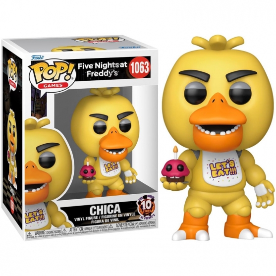 Pop! Games Chica 1063 Five Nights At Freddy's 10 Years