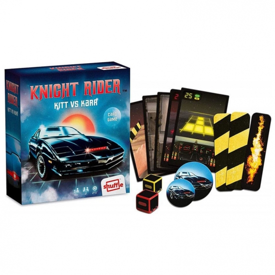 Juego de Cartas Knight Rider (El Coche Fantástico) Kitt Vs Karr