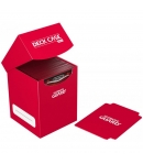 Caja Para Cartas Deck Case 100+ Roja Ultimate Guard