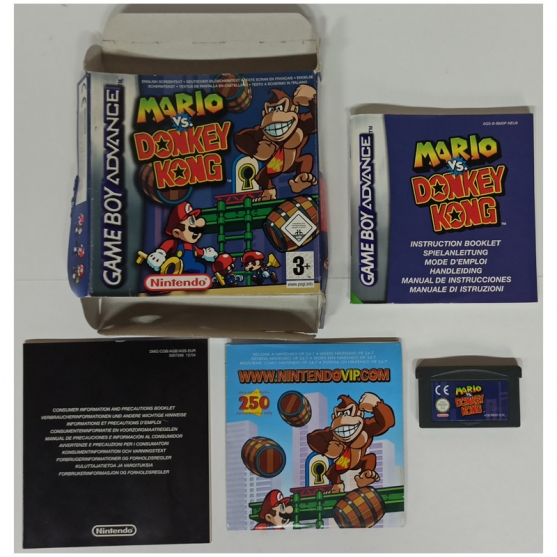 Mario Vs. Donkey Kong, Game Boy Advance, PAL-Esp