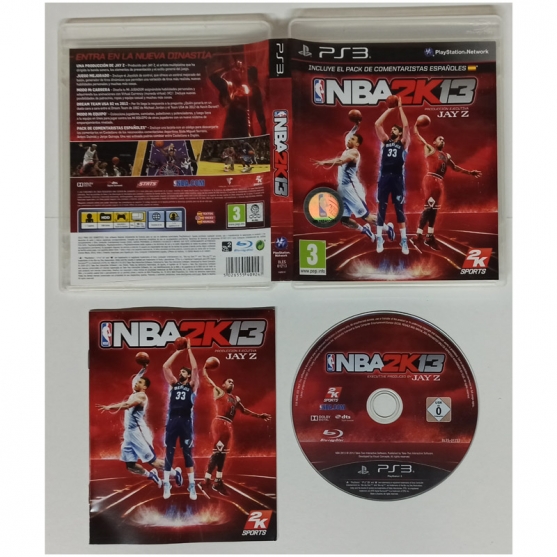 Nba 2k13. Sony PLAYSTATION 3, PAL-ESP