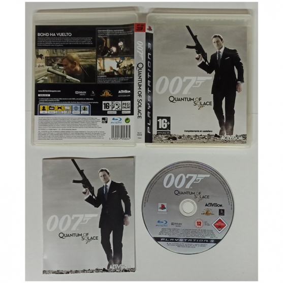 007 Quantum Of Solace, Sony PLAYSTATION 3, PAL-ESP