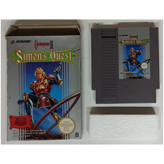 Castlevania II Simon's Quest, Nintendo Nes. PAL-Eur