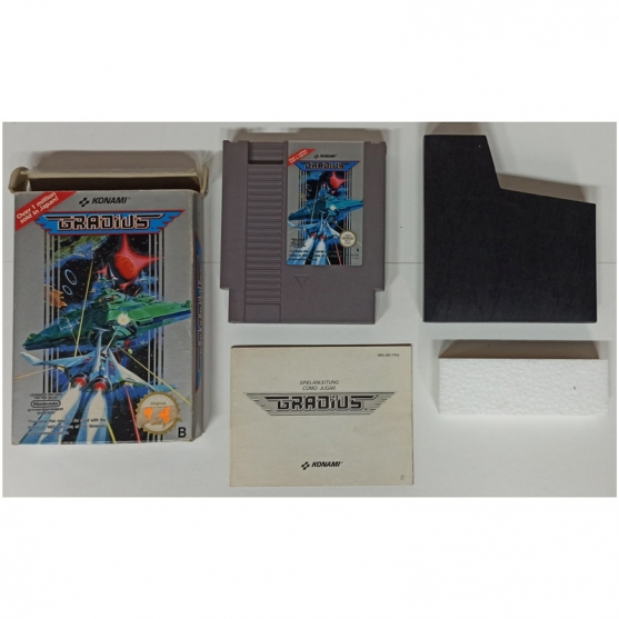 Gradius, Nintendo Nes. PAL-Eur