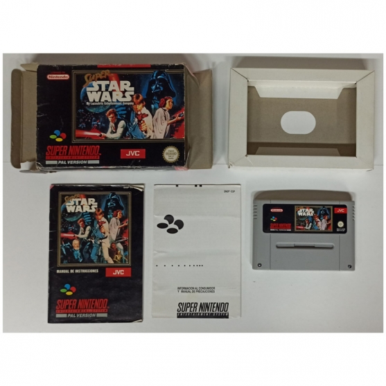 Super Star Wars, Super Nintendo. PAL-Esp
