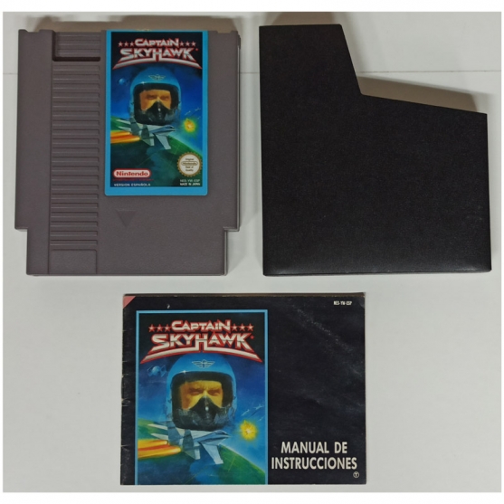 Captain Skyhawk, Nintendo Nes. Pal-Esp