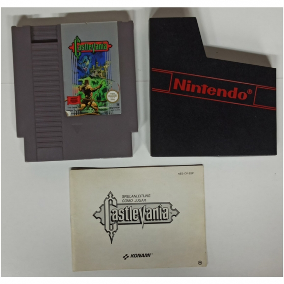 Castlevania, Nintendo Nes. Pal-Esp