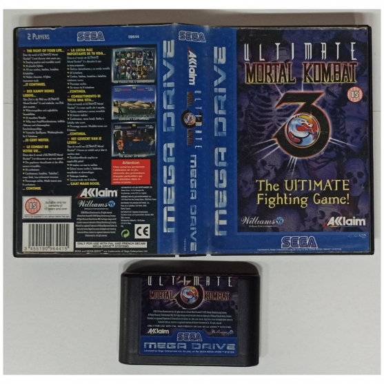 Ultimate Mortal Kombat, Sega Mega Drive, Pal-eur