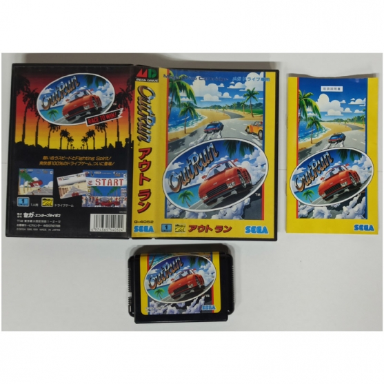 Out Run, Sega Mega Drive, Ntsc-Jap
