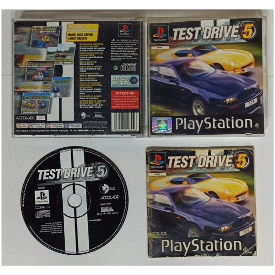 Test Drive 5, Sony Playstation, Pal-Esp