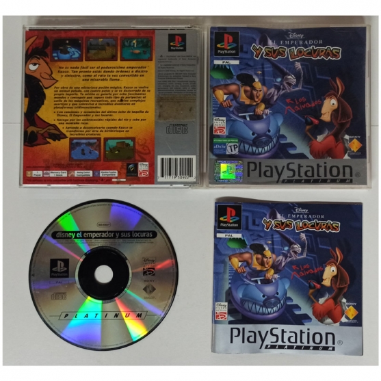 El Emperador y sus Locuras, Sony Playstation, Pal-Esp