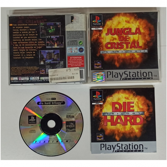 Jungla de Cristal La Trilogia, Sony Playstation, Pal-Esp