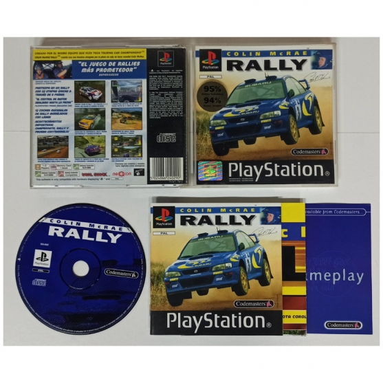 Colin McRae Rally, Sony Playstation, Pal-Esp