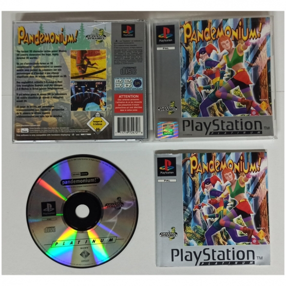 Pandemonium!, Sony Playstation, Pal-Eur