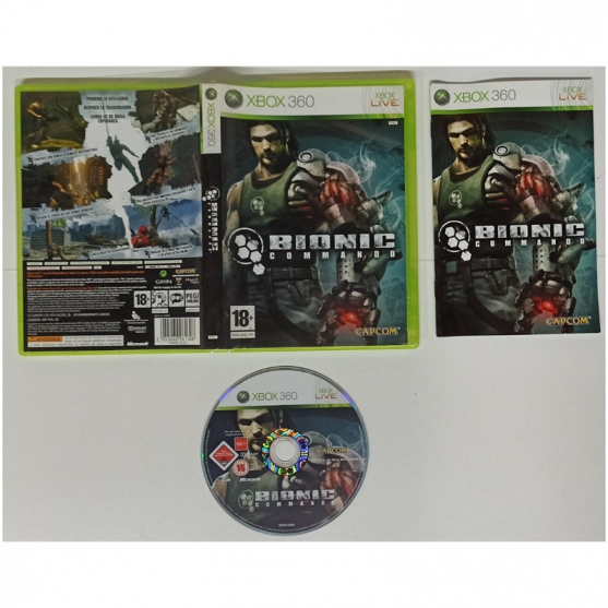 Bionic Commando, Xbox 360, Pal-Esp