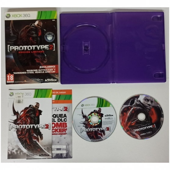 Prototype 2 Edición Limitada, Xbox 360, Pal-Esp
