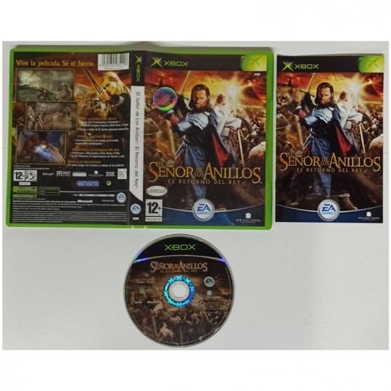 El Señor de los Anillos El Retorno del Rey, Xbox, Pal-Esp