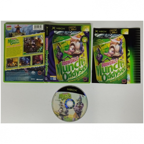 Oddworld Munch's Oddysee, Xbox, Pal-Esp