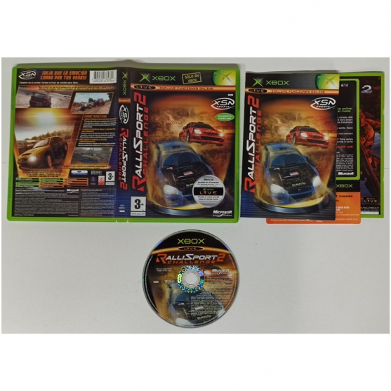 RalliSport Challenge 2, Xbox, Pal-Esp