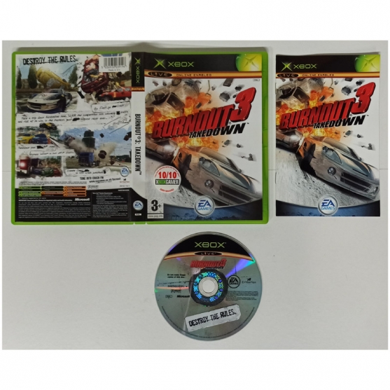 Burnout 3 Takedown, Xbox, Pal-Eur